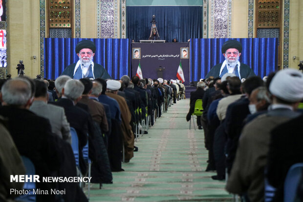 Leader's meeting with people of Tabriz on 43rd uprising anniv
