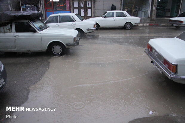 آبگرفتگی معابر ناحیه منفصل شهری نایسر
