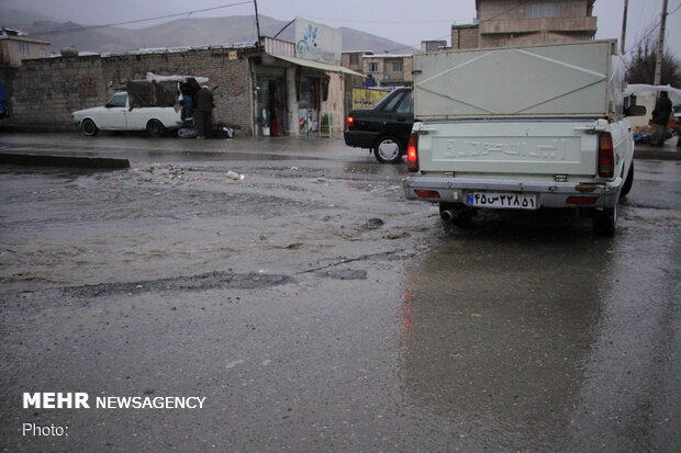 آبگرفتگی معابر ناحیه منفصل شهری نایسر
