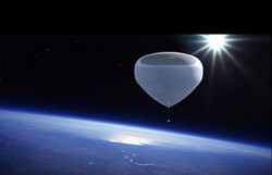 Spanish company to send tourists to space on helium balloon