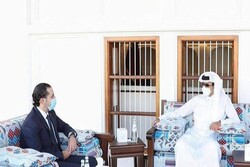 رایزنی امیر قطر با سعد حریری