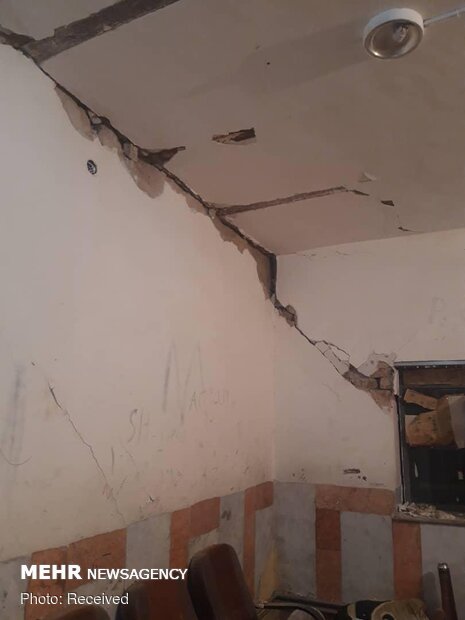 خسارات زلزله ۵.۶ ریشتری در سی سخت کهگیلویه و بویراحمد