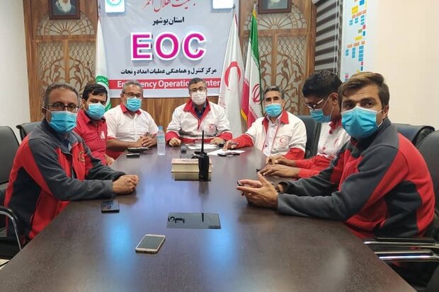 تیم‌های عملیاتی هلال احمر استان بوشهر در آماده‌باش کامل هستند