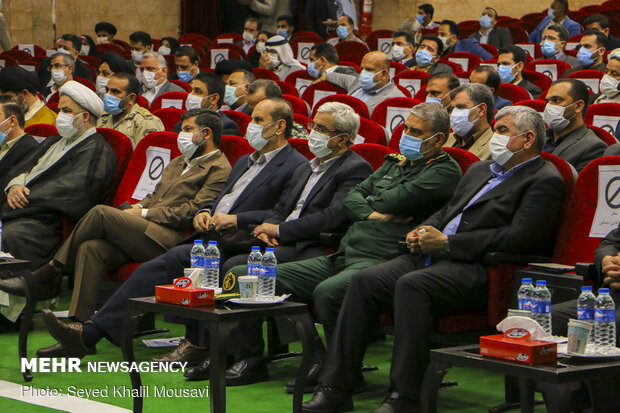 مراسم معارفه قاسم سلیمانی دشتکی استاندار جدید خوزستان