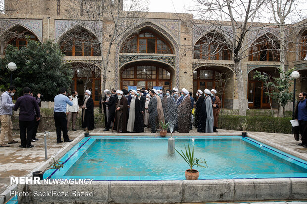 آیین افتتاح کتابخانه تخصصی و نمایشگاه دائمی گفتمان علمی انقلاب اسلامی