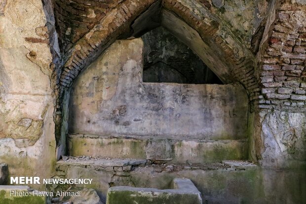 “Sorkhkaka Tappeh” historical bathhouse in Mazandaran