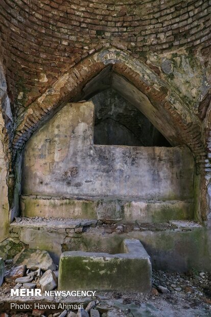 “Sorkhkaka Tappeh” historical bathhouse in Mazandaran