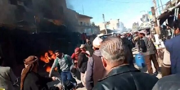 استشهاد 3 مدنيين وإصابة 10 آخرين جراء انفجار في البصيرة بديرالزور