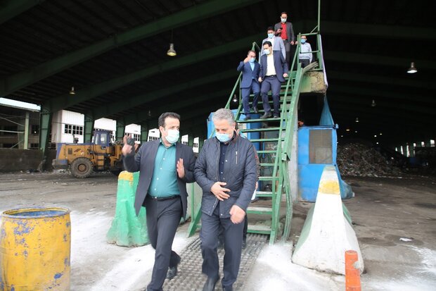 پیشرفت اقدامات سازمان پسماند برای کاهش بوی نامطبوع اطراف تهران 