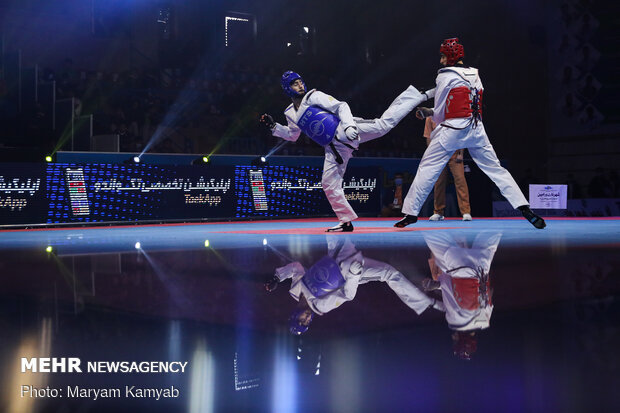 Iran taekwondokas win six medals on 1st day of Asian c'ships 
