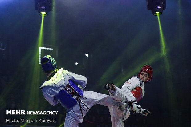 Final of Iran’s taekwondo league