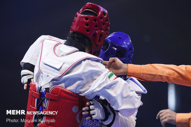 Final of Iran’s taekwondo league