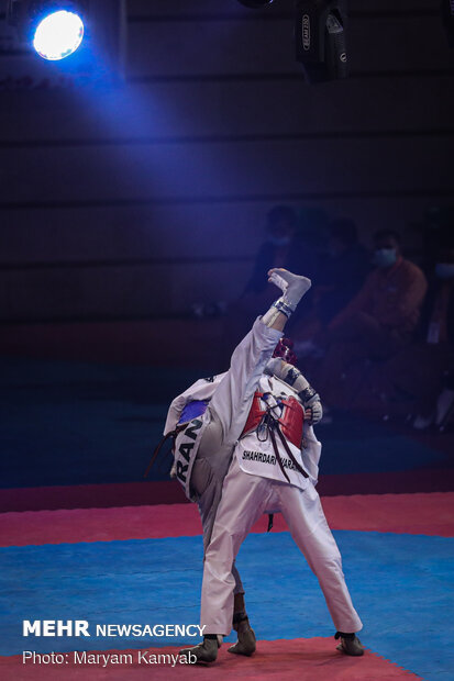 Final of Iran’s taekwondo league