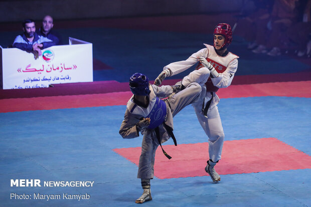Final of Iran’s taekwondo league
