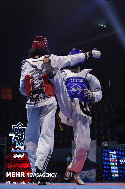 Final of Iran’s taekwondo league