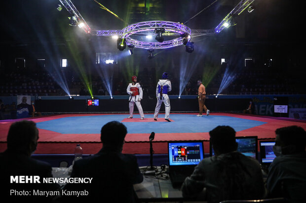 Final of Iran’s taekwondo league