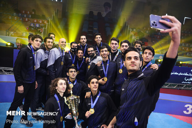 Final of Iran’s taekwondo league