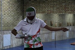 National Fencing Team's training camp in Mashhad
