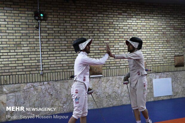 Iran's National Fencing Team held in Mashhad