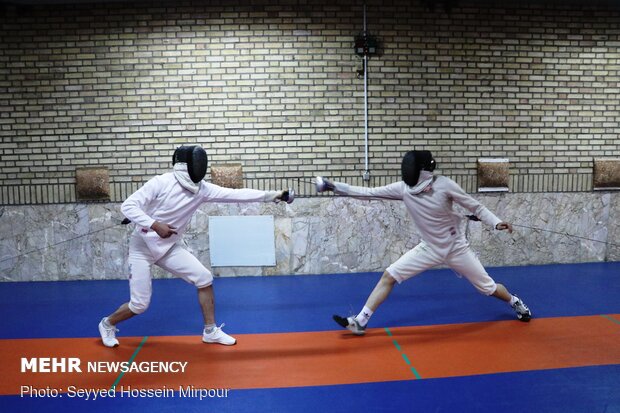 Iran's National Fencing Team held in Mashhad