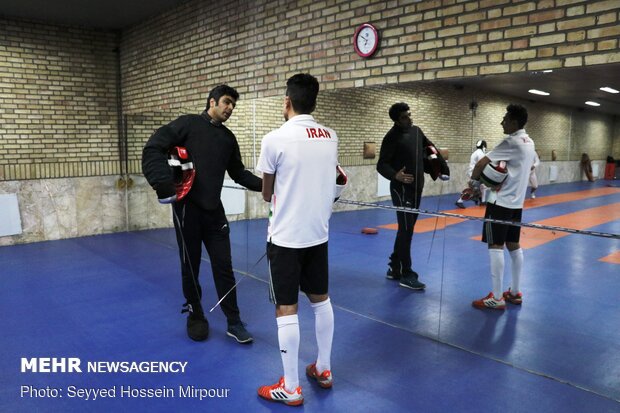 Iran's National Fencing Team held in Mashhad