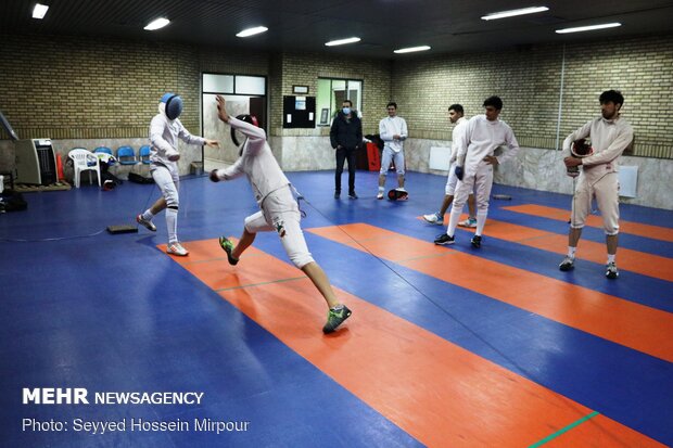 Iran's National Fencing Team held in Mashhad