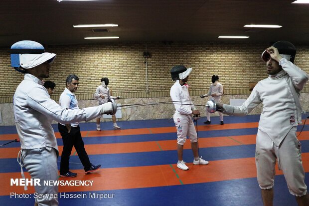 Iran's National Fencing Team held in Mashhad