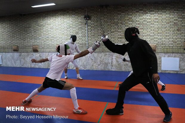 Iran's National Fencing Team held in Mashhad