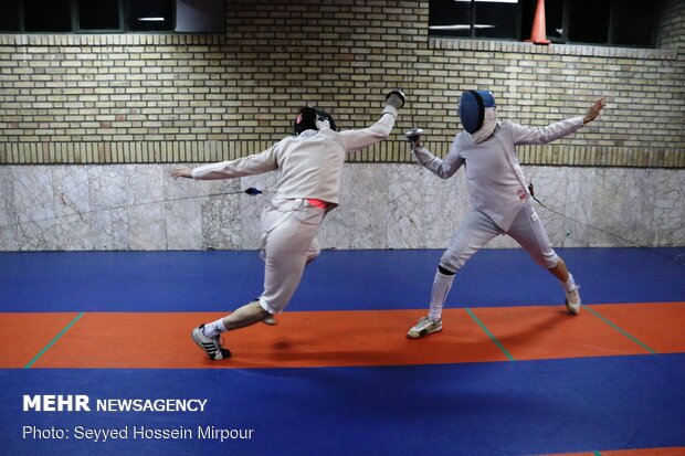 Iran's National Fencing Team held in Mashhad