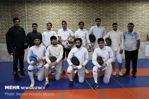 Iran's National Fencing Team held in Mashhad