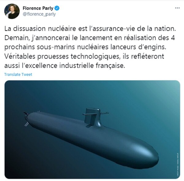 فرانسه ۴ زیر دریایی هسته ای جدید به خدمت می گیرد/ بمبی هزار برابر مخرب تر از ویرانگر هیروشیما