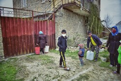 آب رسانی با تانکر به روستاهای چهارمحال و بختیاری