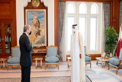 رایزنی مقام اردنی با امیر قطر