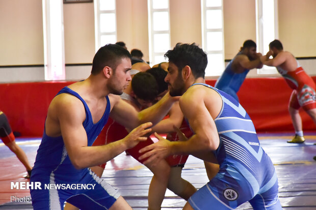 Iranian athletes preparing for World Deaf Wrestling C’ship
