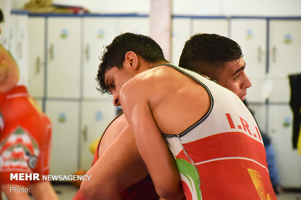 Iranian athletes preparing for World Deaf Wrestling C’ship
