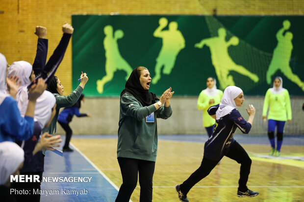 Final match of Iran's Women Handball League
