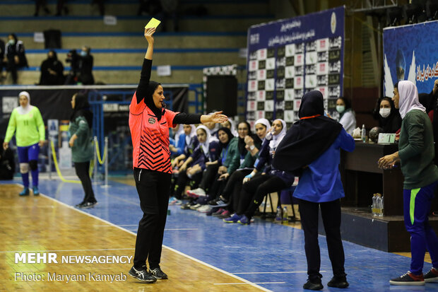 Final match of Iran's Women Handball League
