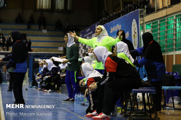 Final match of Iran's Women Handball League
