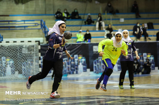 Final match of Iran's Women Handball League
