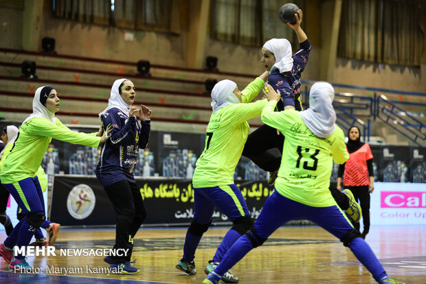 Final match of Iran's Women Handball League
