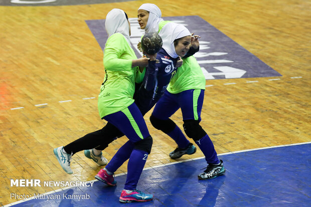 Final match of Iran's Women Handball League
