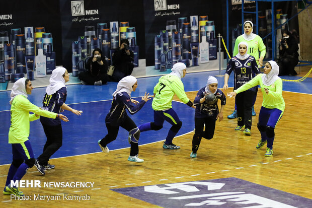 Final match of Iran's Women Handball League
