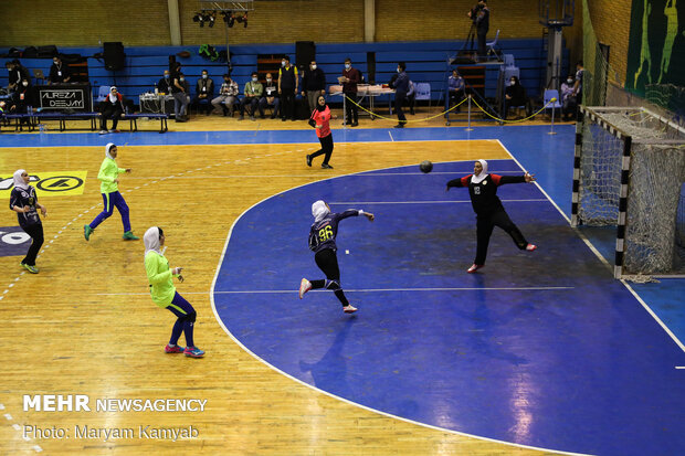 Final match of Iran's Women Handball League
