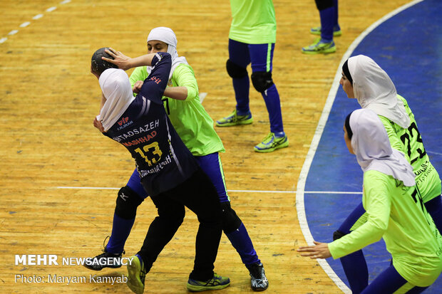 Final match of Iran's Women Handball League
