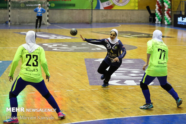 Final match of Iran's Women Handball League
