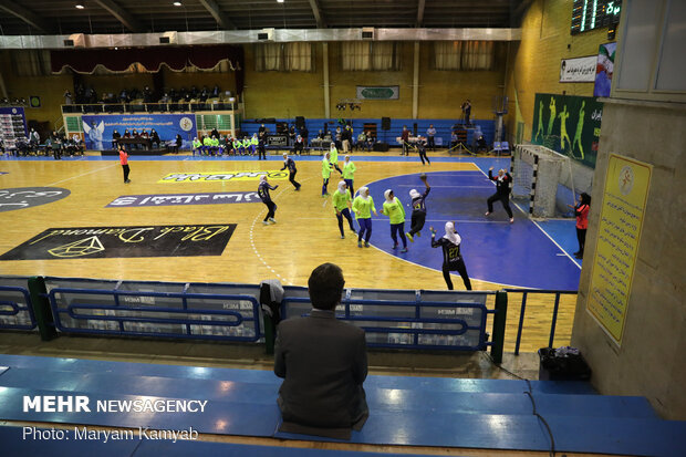 Final match of Iran's Women Handball League
