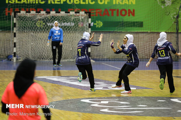 Final match of Iran's Women Handball League
