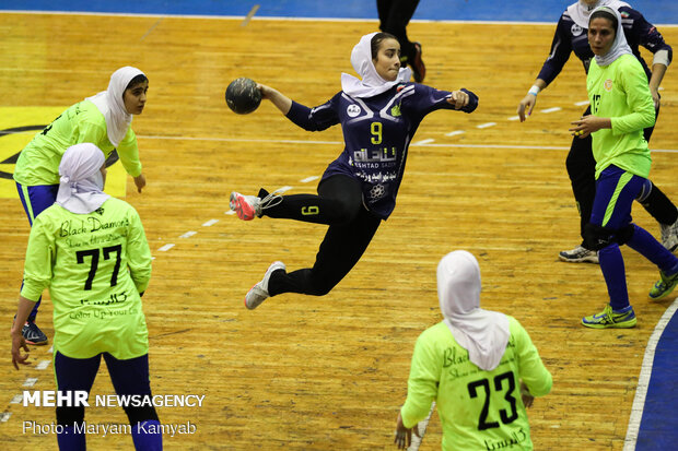 Final match of Iran's Women Handball League
