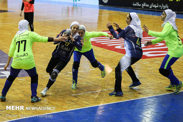 Final match of Iran's Women Handball League
