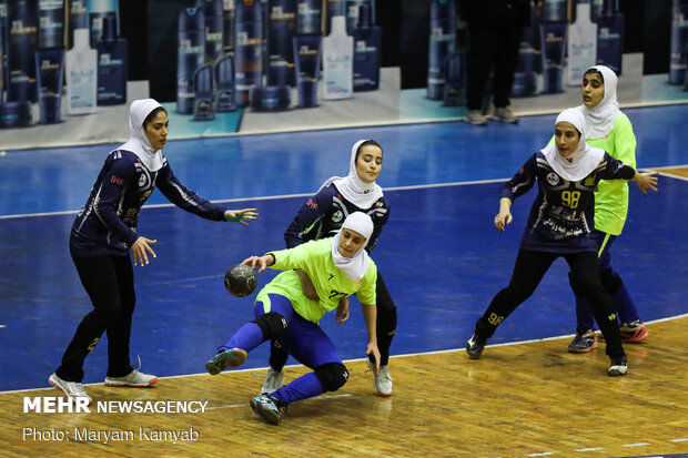 Final match of Iran's Women Handball League
